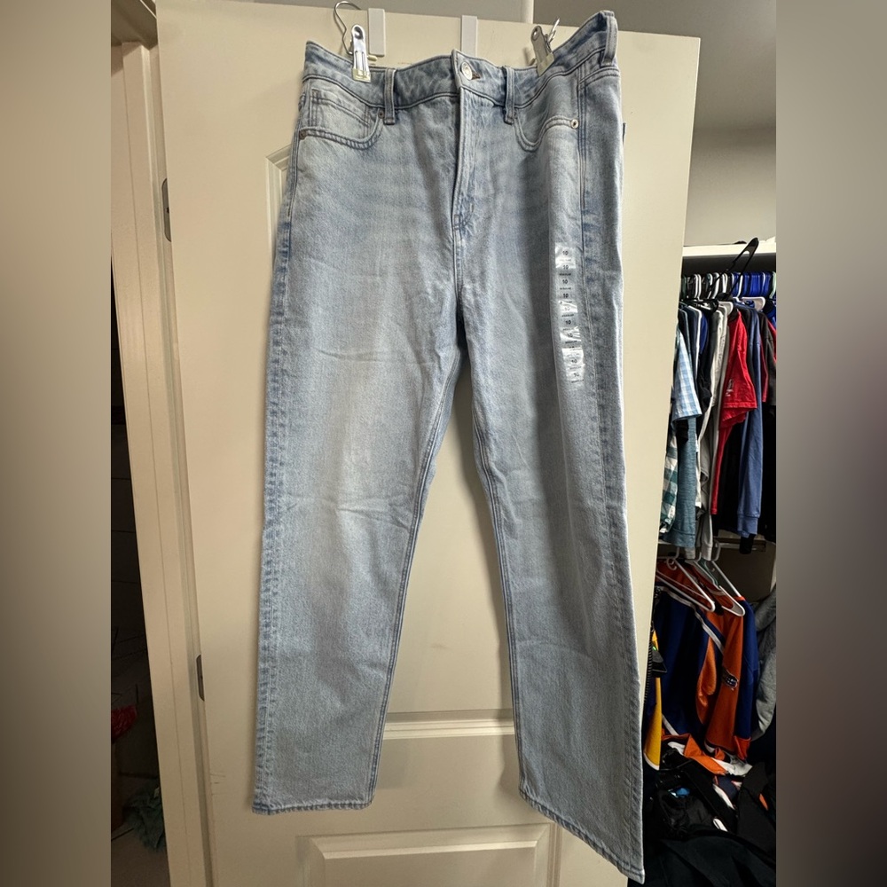 American Eagle Outfitters Light Blue Mom Jeans Denim Jeans